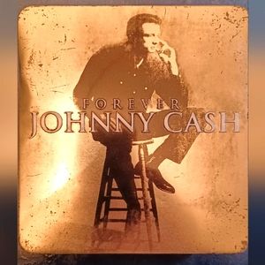 Forever Johnny Cash.  Johnny Cash 3 CD 2007, 3 Disc's bonus DVD and Metal box.